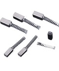 10Pcs Carbon Brushes 5.5x6x12mm Fits Replacement Accessories For Electric Motors Durable Conductivity Ideal Replacement Parts