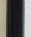 Close-up of Beefy 4 Foot Fiberglass CB Radio Antenna, 1000 Watt Rated, VibraSorb Anti Breakage Design, black finish.