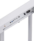 Back view of Knockout Touchscreen Digital Signage Kiosk Runs Android 11 With Wifi Bluetooth Integration ports and connections.