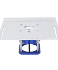 Heavy Duty Aluminum Router Lift Plate Kit With Precision Insert Base For Woodworking Routers, 54mm height control, aluminum material.
