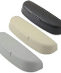 Car Sunglasses Case With Velvet Lining That Fits Chery Tiggo Fulwin A1 A3 Qq E3 E5 G5 V7 And Emgrand EC7 EC7 RV EC8 SUVs in gray, beige, black
