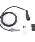One Eighth Inch NPT Universal Oil Water Coolant Temperature Electrical Sender Transmitter Sending Unit Dual Wire Temp Sensor For Cars And Trucks Direct Replacement For Faulty Oil Or Water Temperature Gauges DIY Plug And Play Install