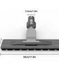 Hardwood Floor Attachment For Dyson V7 V8 V10 V11 Cordless Vacuum Cleaner shown with dimensions in inches and centimeters