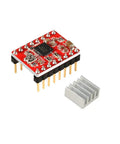 3D Printer CNC Shield V3 Engraver Expansion Board With 4x A4988 Driver Modules And Four Radiator Heatsinks Kit, single driver module with heatsink