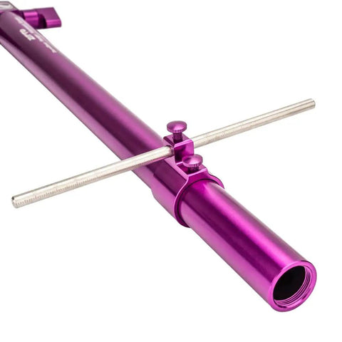Bike Alignment Tool For Derailleur Hanger Alignment And Wheel Gap Gauge Pro Grade Aluminum Alloy Bicycle Repair Tool In Purple