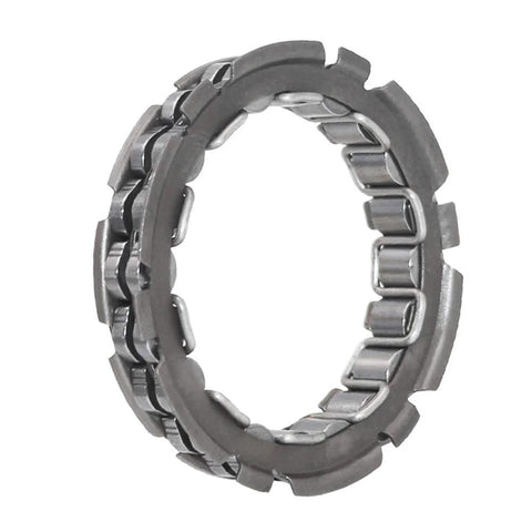 Beefed Up One Way Bearing Starter Clutch For Kawasaki KFX 400 2003 2006 KLX 400 2003 2004 Stainless Steel Replacement Part Compatible With Suzuki DR-Z400 Series 2000 2014 DR-Z400S DR-Z400E DR-Z400SM featuring durable stainless steel construction in a close-up view