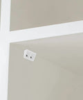 20 Pack Plastic Corner Brackets With Four Hole Design For Cupboards And Cabinets White Drawer Corner Supports