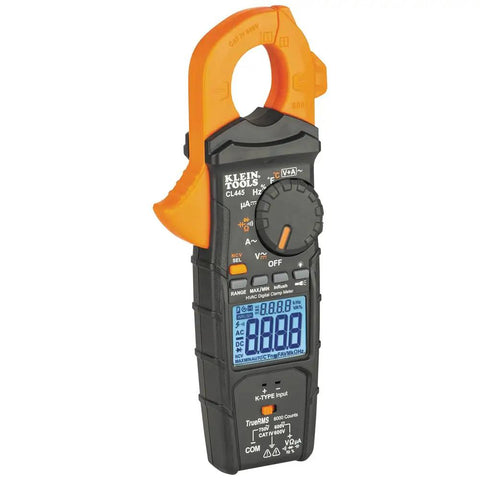 HVAC Clamp Meter All In One With Auto Ranging TRMS And NCVT Inrush And More For Voltage Current And Temperature