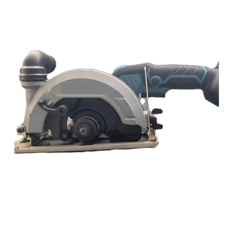 Kickass Electric Track Circular Saw Delivers Razor Sharp Cuts On Hardwood And Plywood With 0 To 45 Degree Adjustable Bevel, side view