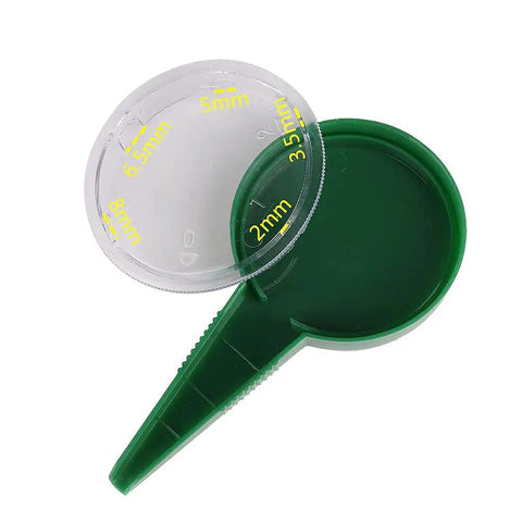 Two Pack Garden Seed Dispenser Sower Planter Dial With Five Settings For Precise Clump Free Sowing Handy Seeder Tools