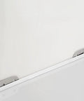Beefed-Up Three Track Sliding Door Rail System With Six Pulleys for Wardrobe Closet and Display Cabinet in use