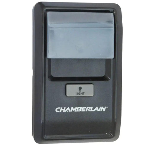 All In One Garage Door Wall Control For Security Plus 2.0 And MyQ Openers With Adjustable Light Delay showing front view