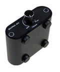 Inline Three Point Five Millimeter Audio Volume Controller Box With One Eighth Inch Aux In Output Aluminum CNC Chassis MC11