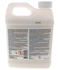 Back view of 32 Oz Biodegradable Grease And Waste Digesting Bacteria Formula bottle with product details visible