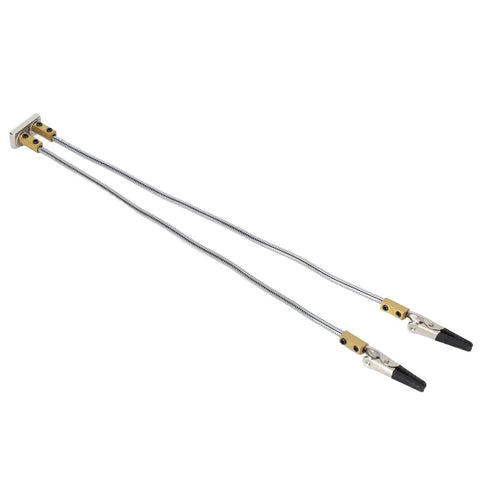 Adjustable Helping Hands Tool with magnetic welding base, heat resistant clamps for soldering PCBs and DIY projects.