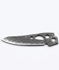 Replacement Blade For Skeletool Multitool With Dope Damascus Steel Wave Pattern EDC Knife Upgrade For Outdoor Camping And Survival
