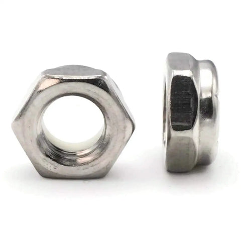 Bulletproof 3/4-16 Nylon Jam Lock Nuts Machined From Premium 18-8 Stainless Steel Thin Self Locking Hardware With Vibration Resistant Grip Built For Rugged Shop Work And Heavy Duty Builds Case Of Two Five Zero