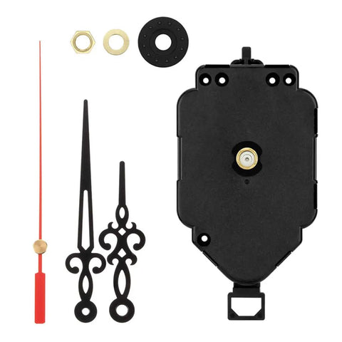 HR1688 Quartz Clock Movement Replacement Kit for DIY Wall Clocks showing silent mechanism, hands, and components