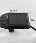 Waterproof Electric Bike Display Screen Control Panel Ukc3 For 36V 48V And 52V Ebikes showing size 66.3mm x 44.6mm