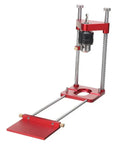Portable Drill Guide And Alignment Tool For Woodworking, Pro Grade Aluminum Alloy Build, precise table hole base and fence system