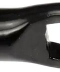 Close-up of black durable steel Spare Tire Jack Handle and Lug Wrench for Dodge Jeep Ram, heavy duty replacement tool detail
