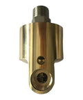 360 Degree Brass Rotation Union 3 Inch DN80 Right Thread Heavy Duty Swivel Joint for Fluid Systems, front view