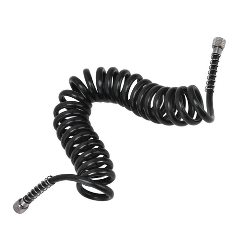 Top Tier Polyurethane Coil Air Hose Featuring G 1 8 Female Thread Connection Designed For Airbrush And Paint Projects High Flexibility Ensures Smooth Movement Without Kinking 2 Meter Length Great For Fans Looking To Upgrade Their Setup Now For Workshop