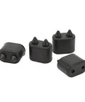 Premium 4 Pcs Rubber Door Jamb Bump Stop Kit For Chevy Olds Cutlass 68-72, 442 W30 W31 Hurst Rallye F85, Keeps Doors Quiet And Protects Body From Dings And Scratches Like A Boss., black rubber door jamb bump stops set