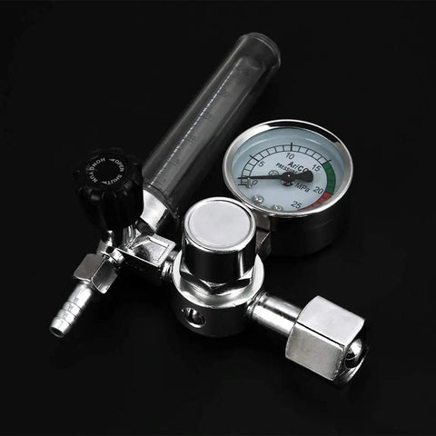 Heavy Duty Welding Pressure Regulator For Argon Gas Keeps Output Steady From 0 To 25 MPa Ideal For MIG And TIG Welds Compact Regulator