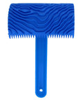 Professional Rubber Wood Graining Roller For Achieving A True Knockout Wood Grain Look On Drywalls And Hard Surfaces With A Comfy Non Slip Handle.