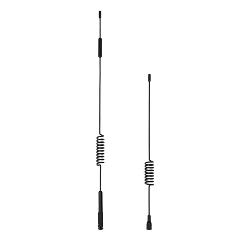 Two Piece Metal RC Antenna Set In 7.68 Inch And 11.4 Inch For Axial SCX10 90046 Traxxas TRX4 D90 D110 Tamiya CC01