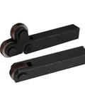 Lathe Knurling Tool Set With Double And Single Wheel Heads 0.6mm To 2.0mm Linear Pitch Knurling Kit For Lathe Machines