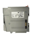 Hard Hitting 5069 L320ERM PLC Module with 2MB Enet Motion Controller sealed in box, side view of industrial design.
