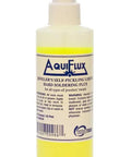 AquiFlux Jeweler Self-Pickling Liquid Soldering Flux For Jewelry Making Water Based Yellow Green Half Pint Spray Bottle