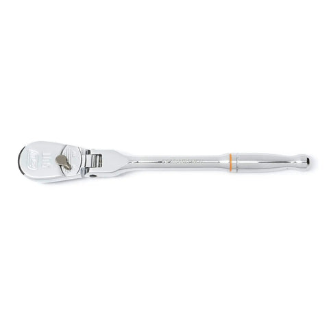 Two Piece 1/4 And 3/8 Inch Drive Ratchet Set With 90 Tooth Full Polish Flex Head on white background