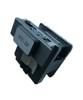 AOXHUGB Automatic Mt-20 Optical Fiber Cleaver Precision Cutting Knife Tool showing black MT-20 unit designed for fiber splicing.