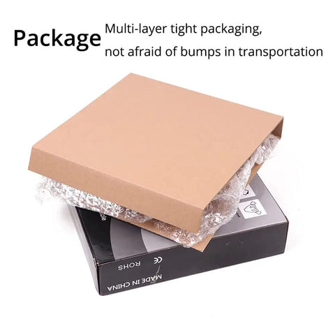 Heavy Duty 360 Degree Motorized Rotating Display Stand Turntable For Mannequin Heads And Wigs packaging in multi-layered box.