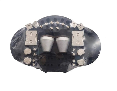 Ball Vise Engraving Tool Set With 3 Inch Professional Ball Vise And 30 Attachment Blocks for jewelry engraving top view