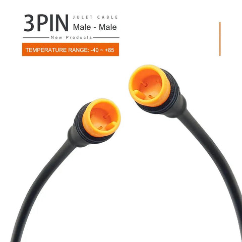 Waterproof Ebike Extension Cable Kit With 2Pin To 9Pin Connectors For Throttle Display Ebrake Gear Sensor Shift Sensor Hub Motor And Mid Motor Systems Perfect For Custom Wiring And Upgrades On Electric Bicycles