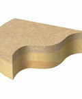 Pro Grade Guided Profiler Router Bit With One Quarter Inch Shank And Half Inch Cut Diameter crafted for smooth flush trims on a shaped wooden piece.