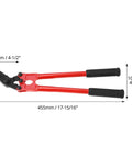 Heavy Duty Strapping Cutter For Steel And Polyester Crafted From High Carbon Steel To Glide Right Through Wide Straps With Zero Hassle, 455mm length.