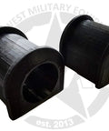 Direct Swap Pair Rear Stabilizer Bar Rubber Bushings For Lmtv Fmtv Mtv Rigs Direct Fit Heavy Duty Mounts side view