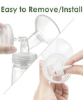Backflow Protector Duckbill Valve Kit For Spectra S1 S2 And 9 Plus Breast Pumps Replacement Parts installation demonstration