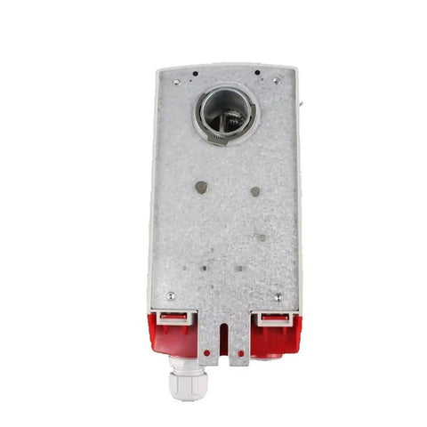 Heavy Duty 20Nm Damper Actuator For Hvac Ventilation 24V Ac Dc Powered Airflow Controller Motor top view with metal casing.