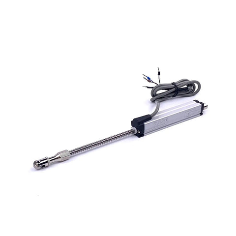 Spring Self Return Linear Position Sensor Displacement Transducer 10 mm To 25 mm Accuracy Five Ten Thousandths High Precision Sensor