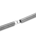 QWORK stainless steel extension springs, 6-inch length, 2mm wire; pair linked by metal rings