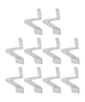 Heavy Duty Steel Shelf Clips For Cabinets And Bookshelves Adjustable Brackets To Secure Shelves Firmly Wobble Free Under Heavy Loads