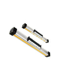 Built Tough Rodless Cylinder Pneumatic Actuator Runs As A Smooth Industrial Workhorse Featuring two aluminum cylinders with a sliding design.
