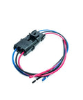 Heavy Duty 3 Way Male To Female Weather Pack Connector Kit With 12010717 And 12015793 Terminals For Auto Wiring Repairs Featuring Durable Copper Pins And 16 Awg Wires Ready To Save Time. 3-way connector with 16 AWG wires for auto wiring repairs