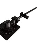 Heavy-Duty Rebar Bender For Steel Rods Up To 180 Degrees Bend Tool for precise steel rod bending in black finish.